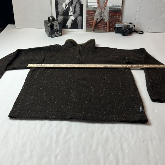 Woolrich 1/4 zip up pull over lambs wool sweater - Picture 6 of 10